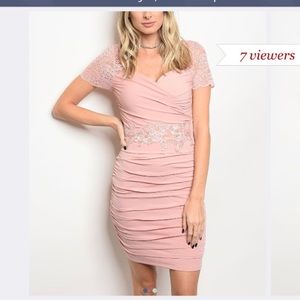 Beautiful pink formal dress